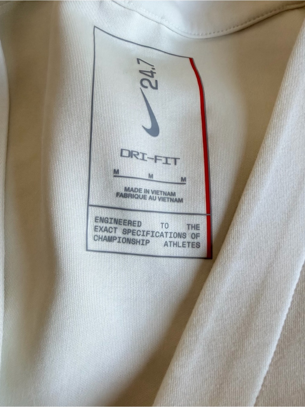 Nike Men’s Cream Impossibly Soft 24.7 Cardigan Sweater